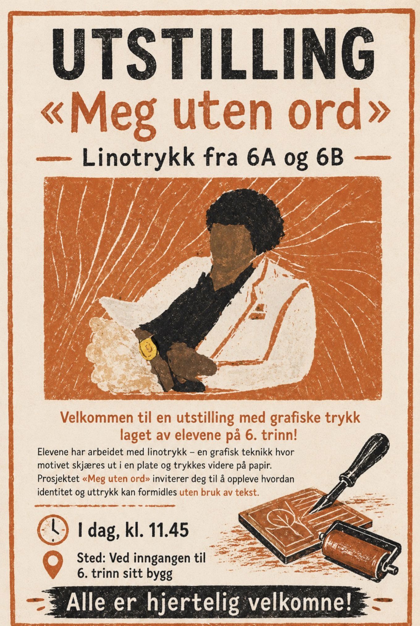 En plakat med en person som holder en pistol