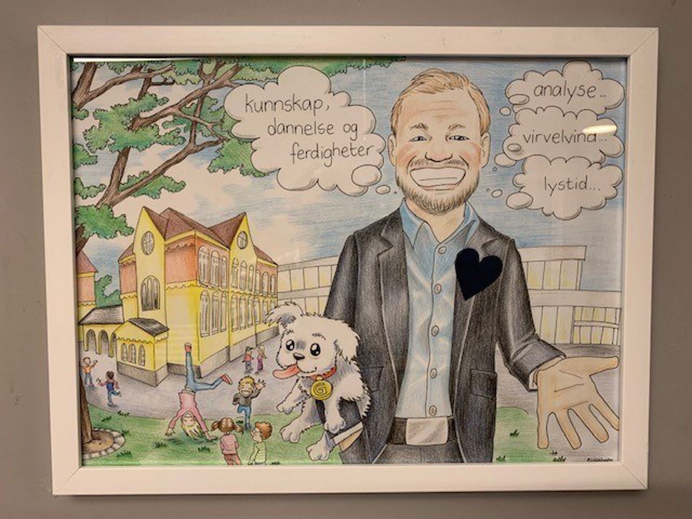 Slik ble John beskrevet på en tidligere skole.